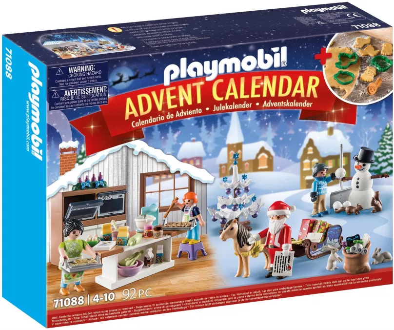 Adventný kalendár Playmobil 71088 Adventný kalendár Vianočné pečenie