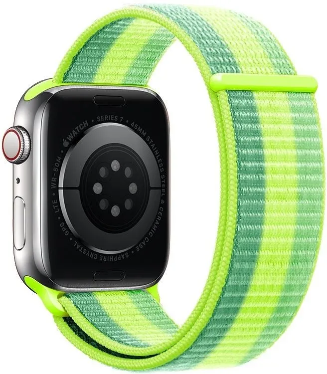 Remienok Eternico Airy pre Apple Watch 38mm / 40mm / 41mm Green Stripes