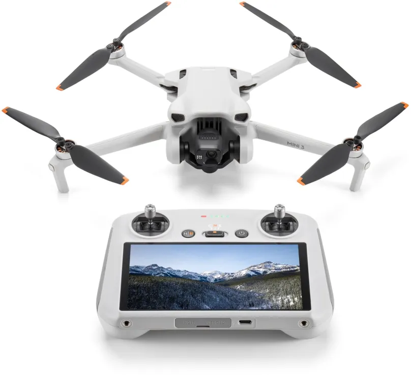 Dron DJI Mini 3 (DJI RC) (GL), s kamerou - Ultra HD rozlíšenie videa, maximálne rozlíšenie