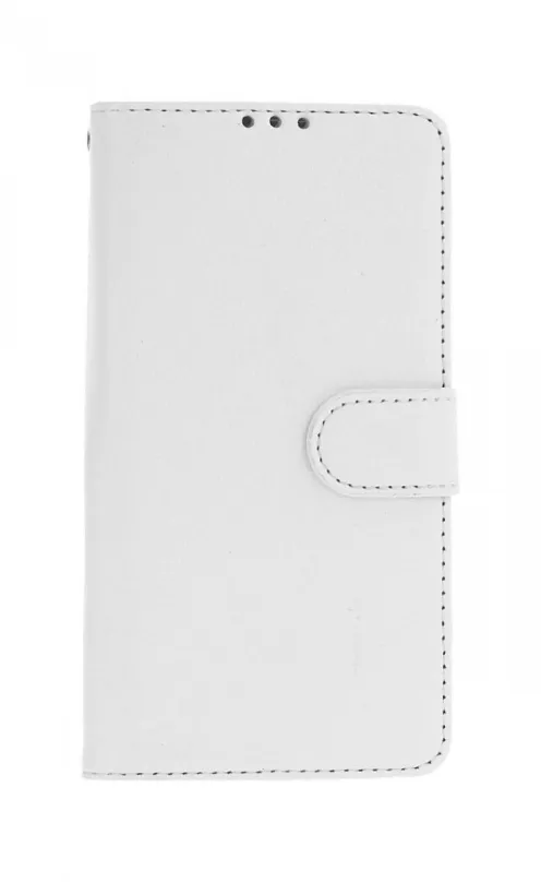 Kryt na mobil TopQ Puzdro iPhone 14 knižkové biele s prackou 84477