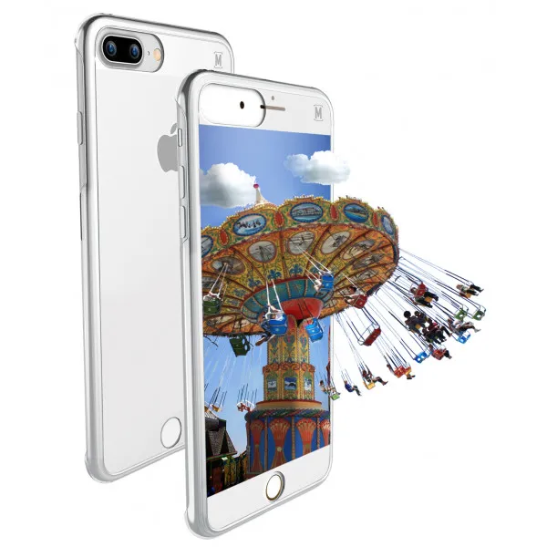 Mopic Snap3D kryt pre iPhone 6 + / 6S + / 7 + / 8 + - číry
