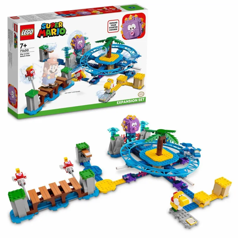 LEGO stavebnica LEGO® Super Mario™ 71400 Plážová jazda s Big Urchinom – rozširujúci set