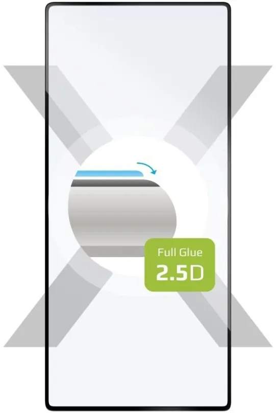 Ochranné sklo FIXED FullGlue-Cover pre Google Pixel 7a čierne