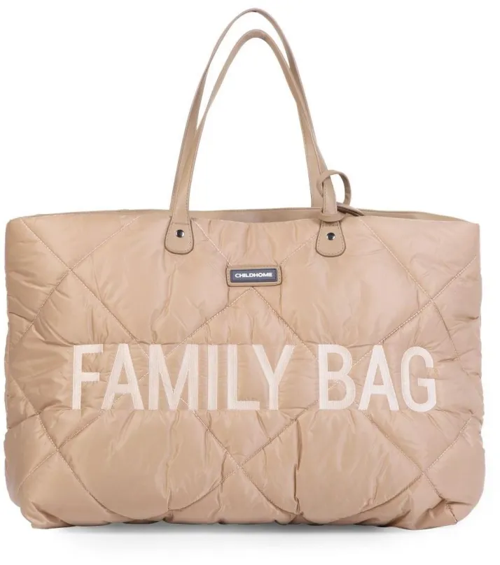 Cestovná taška CHILDHOME Family Bag Puffered Beige