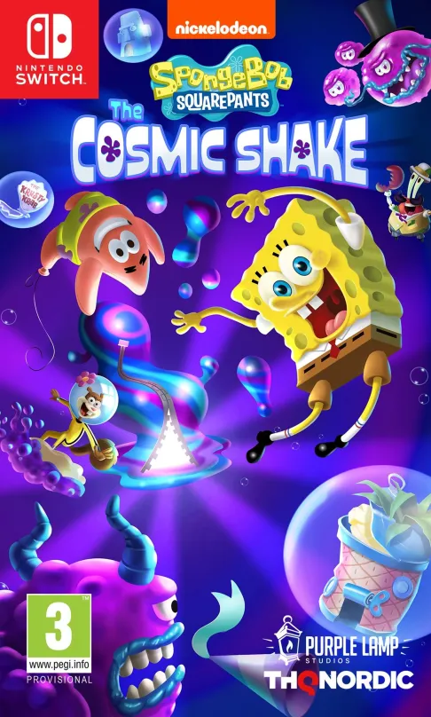 Hra na konzole SpongeBob SquarePants: The Cosmic Shake - Nintendo Switch