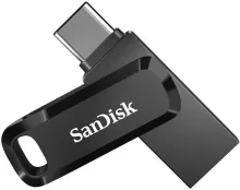Flash disk SanDisk Ultra Dual GO 256 GB USB-C, 256 GB - USB 3.2 Gen 1 (USB 3.0), konektor