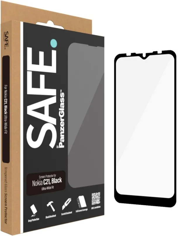 Ochranné sklo SAFE. by Panzerglass Nokia C21