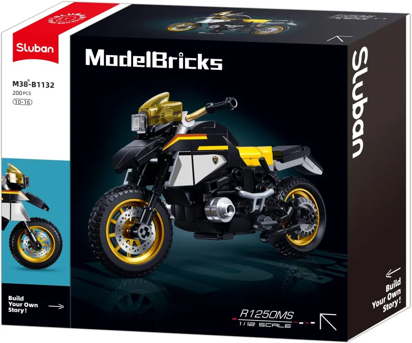 Stavebnica Sluban Model Bricks M38-B1132 Motorka R1250 GS