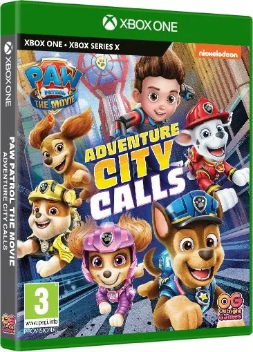 Hra na konzole Tlapková Patrola: Adventure City Calls - Xbox