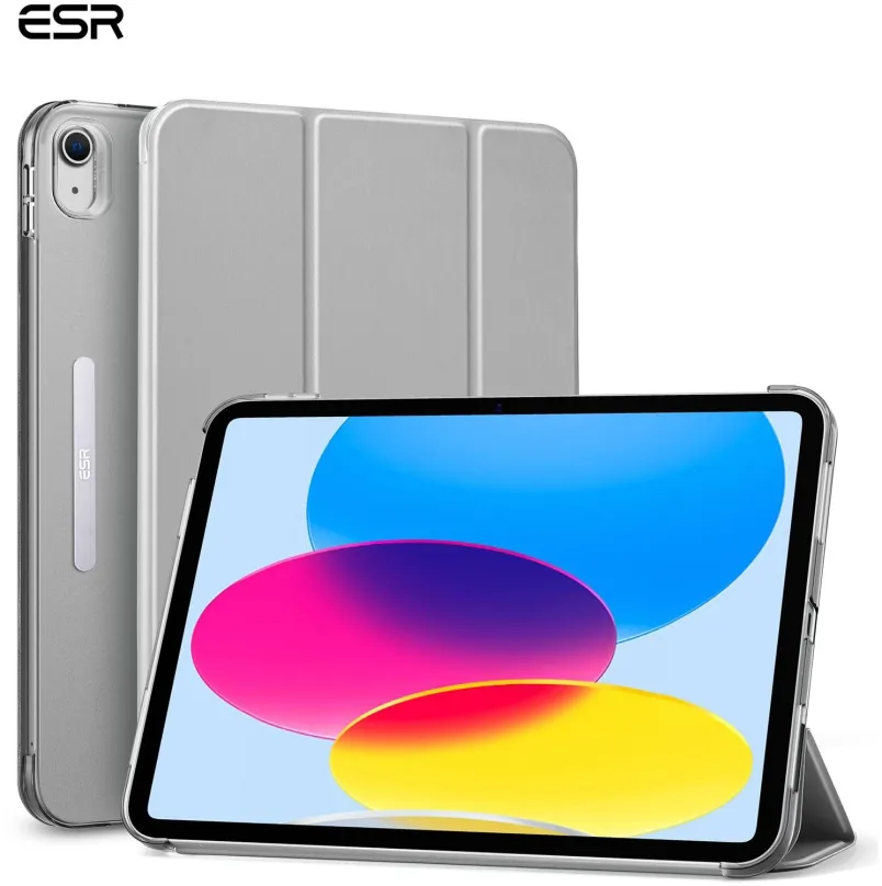 Púzdro na tablet ESR Ascend Trifold Case Grey iPad 10.9" 2022