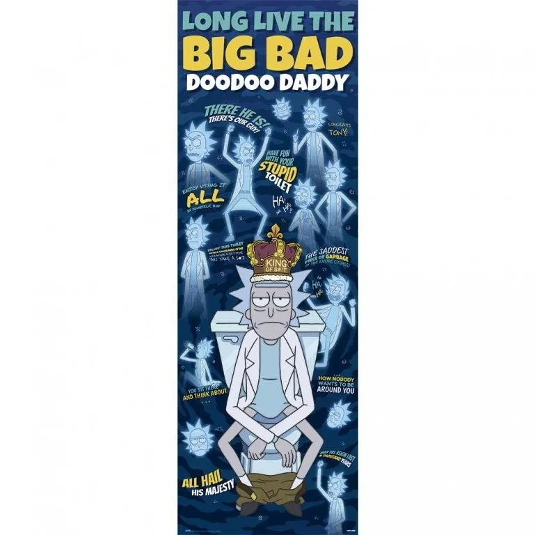 Plagát Rick and Morty: Doodoo Daddy - plagát