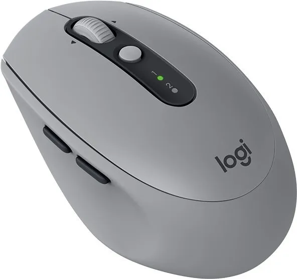 Myš Logitech Wireless Mouse Silent M590 sivá, bezdrôtová, optická, 1000DPI, 7 tlačidiel, t