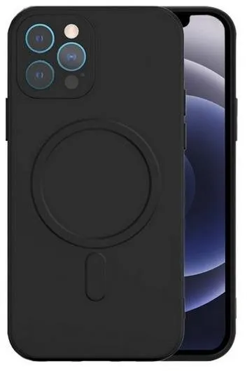Kryt na mobil TopQ iPhone 13 Pro Max s MagSafe čierny 66881