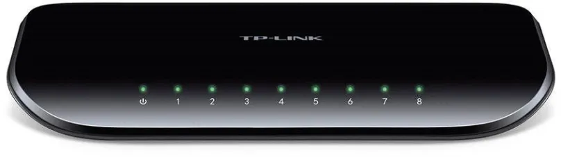 Switch TP-Link TL-SG1008D, desktop, 8x RJ-45, prenosová rýchlosť LAN portov 1 Gbit, rozmer