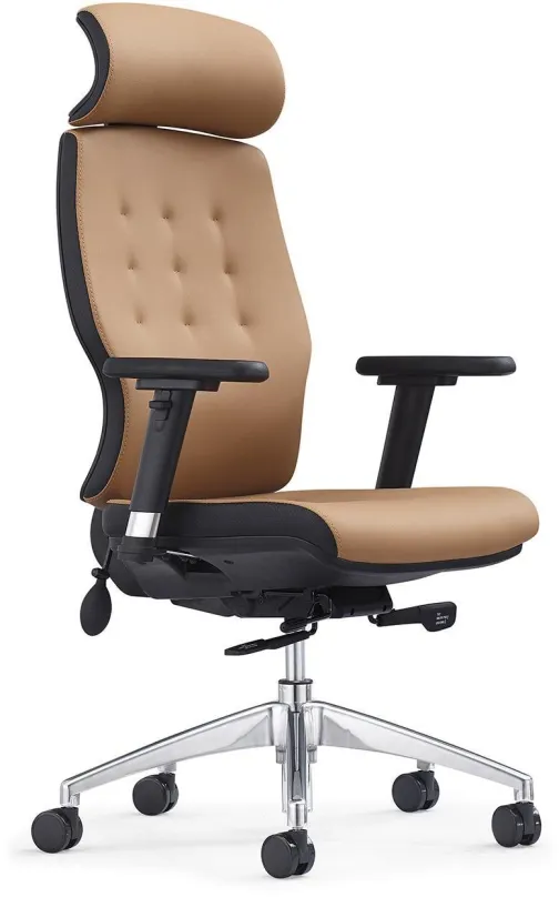 Kancelárska stolička MOSH Elite H hnedo-čierna