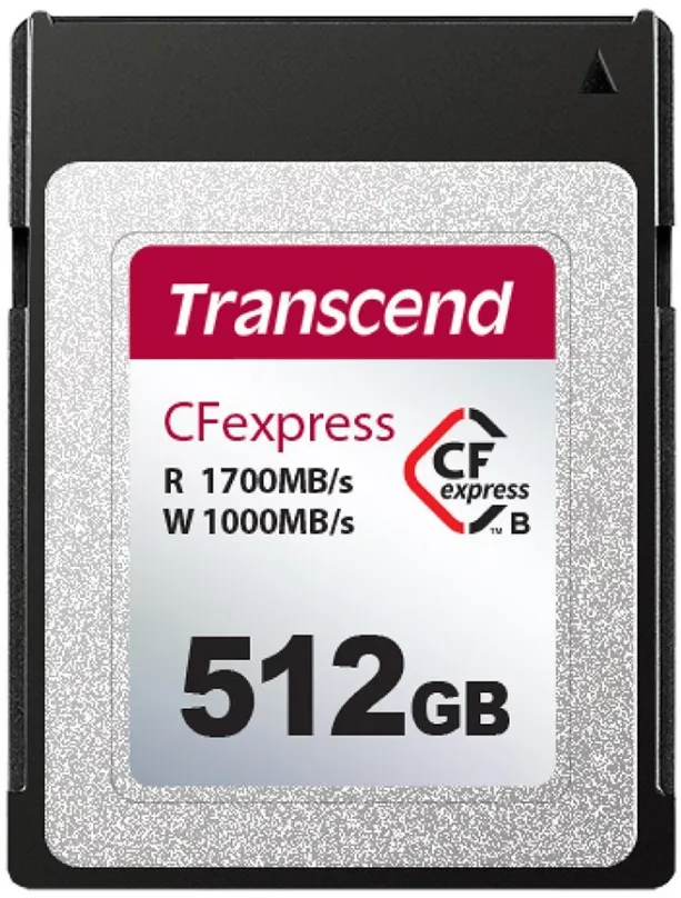 Pamäťová karta Transcend CFexpress 820 Type B 512GB PCIe Gen3 x2