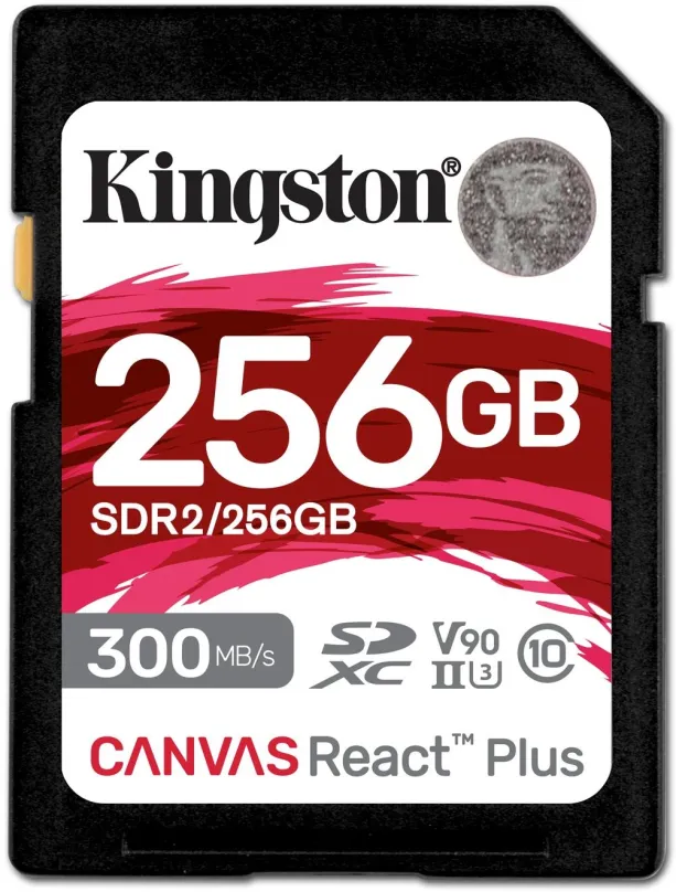 Pamäťová karta Kingston SDXC Canvas React Plus