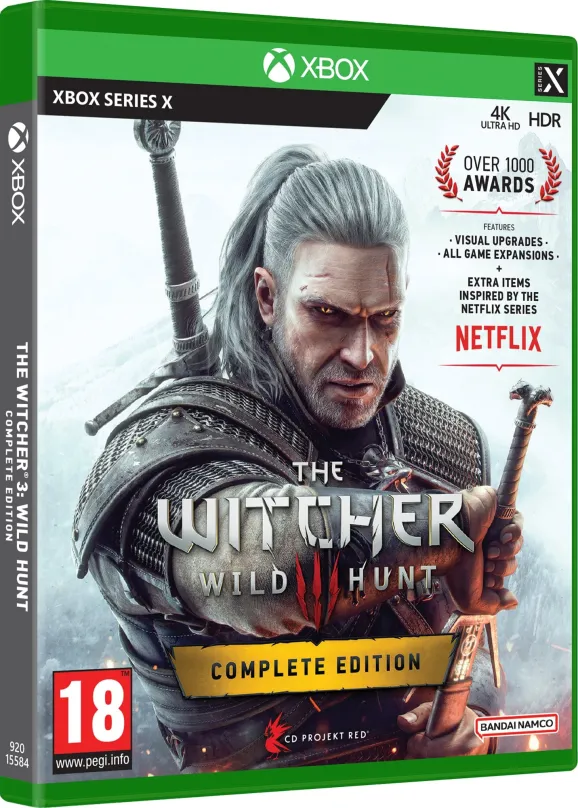Hra na konzole Zaklínač 3: Divoký hon - Complete Edition - Xbox Series X
