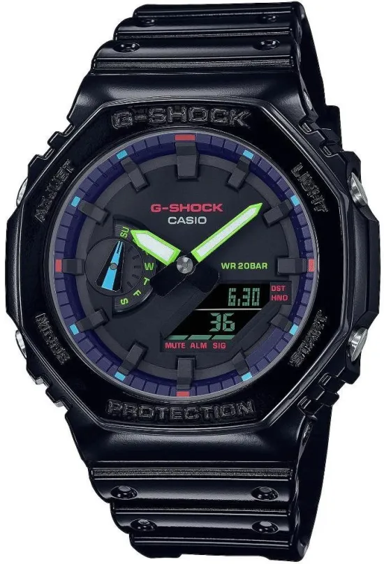 Pánske hodinky CASIO G-SHOCK GA-2100RGB-1AER