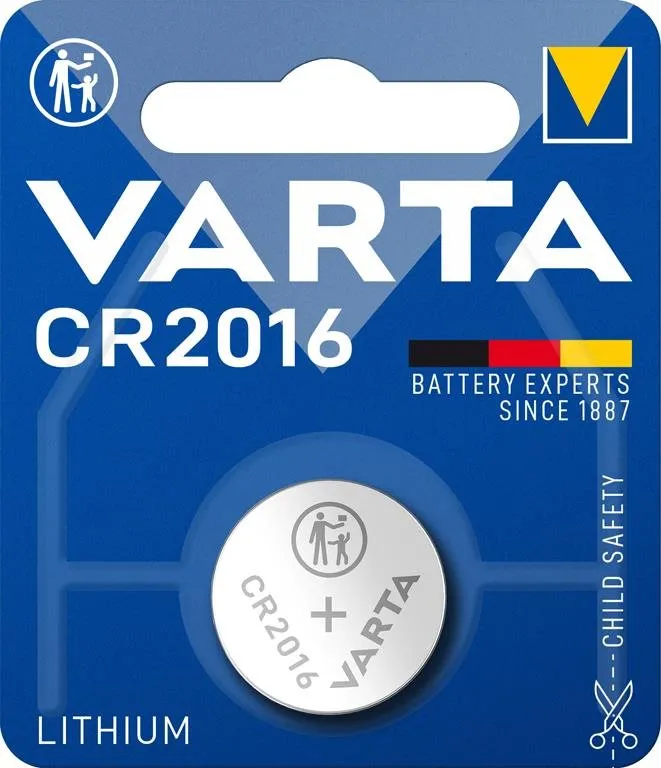 Gombíková batéria VARTA špeciálna lítiová batéria CR2016 1ks