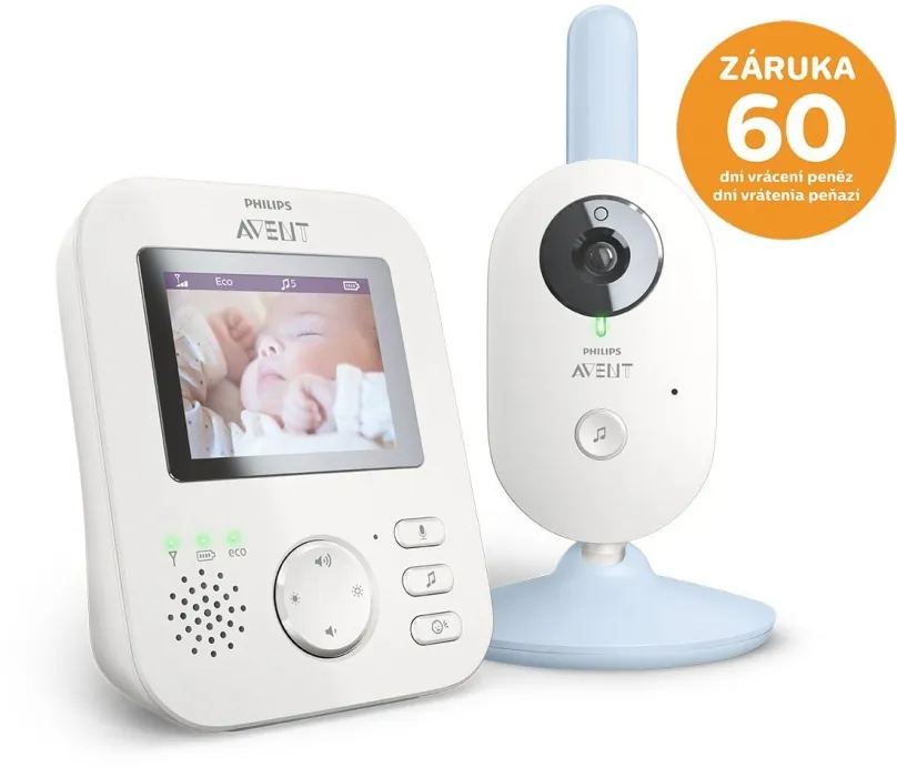 Detská pestúnka Philips AVENT Baby video monitor SCD835
