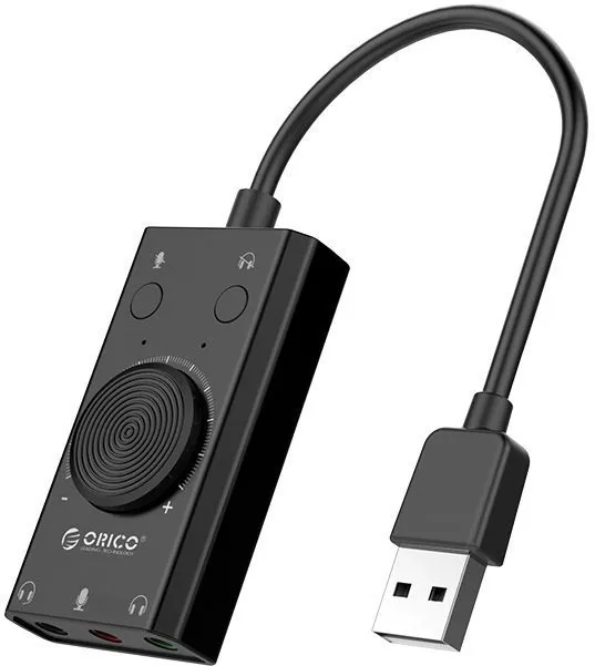 Externá zvuková karta ORICO Multifunction USB External Sound Card