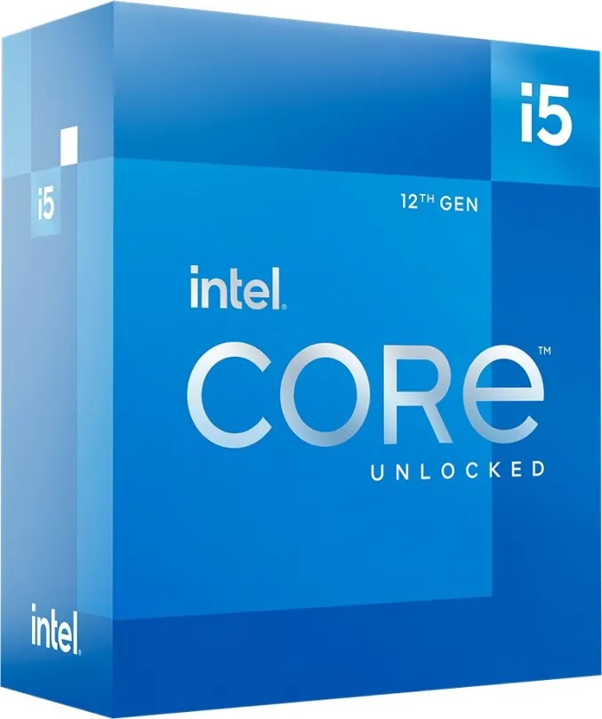 Procesor Intel Core i5-12600K, 10 jadrový, 16 vlákien, 3,7 GHz (TDP 150W), Boost 4,9 GHz,