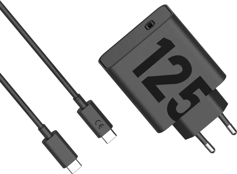 Nabíjačka do siete Motorola TurboPower 125W USB-C / 1m Black