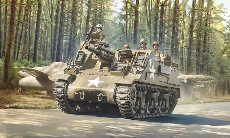 Model tanku Model Kit tank 6580 - M7 Priest, , typ modelu: tank, mierka: 1:35, balenie obs