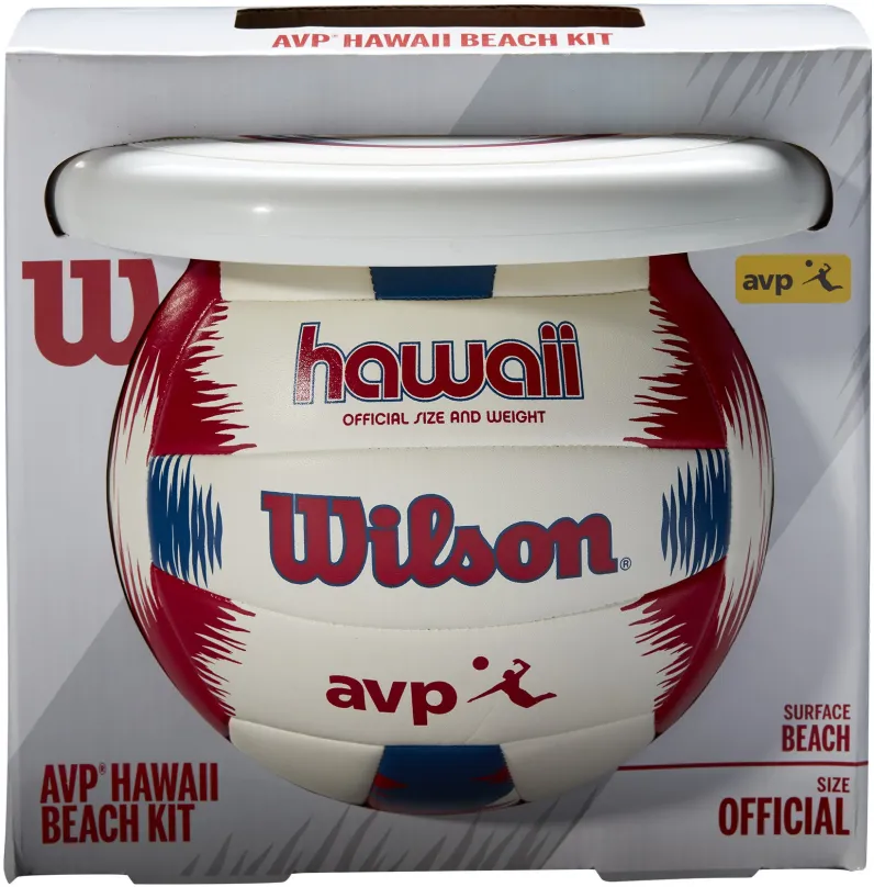 Beachvolejbalová lopta Wilson Hawaii AVP Beach Kit