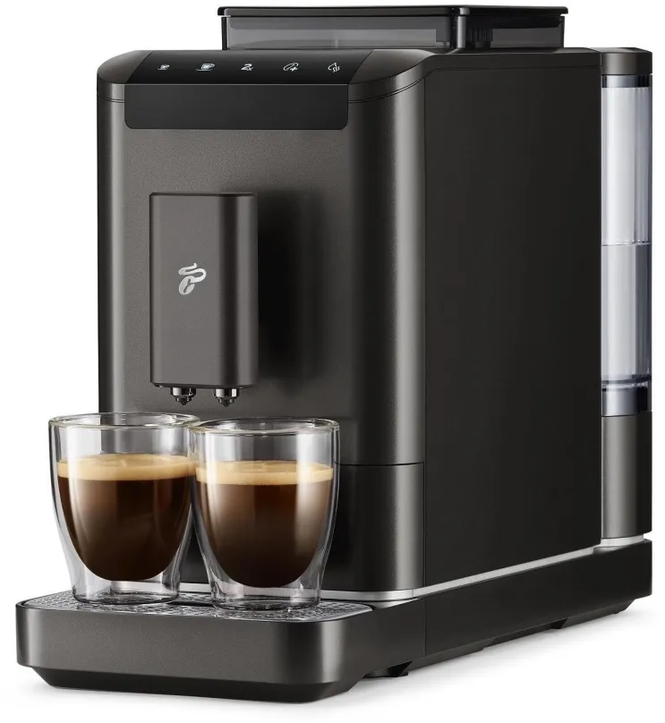 Automatický kávovar Tchibo Esperto Caffé 2 Granite Black, s mlynčekom s kapacitou 300 g, d