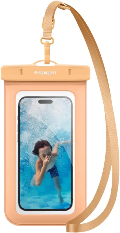 Puzdro na mobil Spigen Aqua Shield WaterProof Case A601 1 Pack Apricot