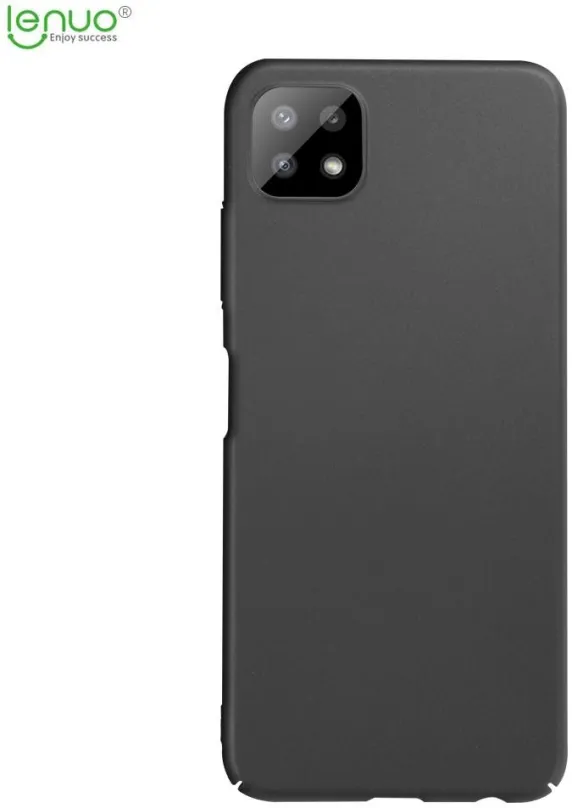 Kryt na mobil Lenuo Leshield pre Samsung Galaxy A22 5G, čierny