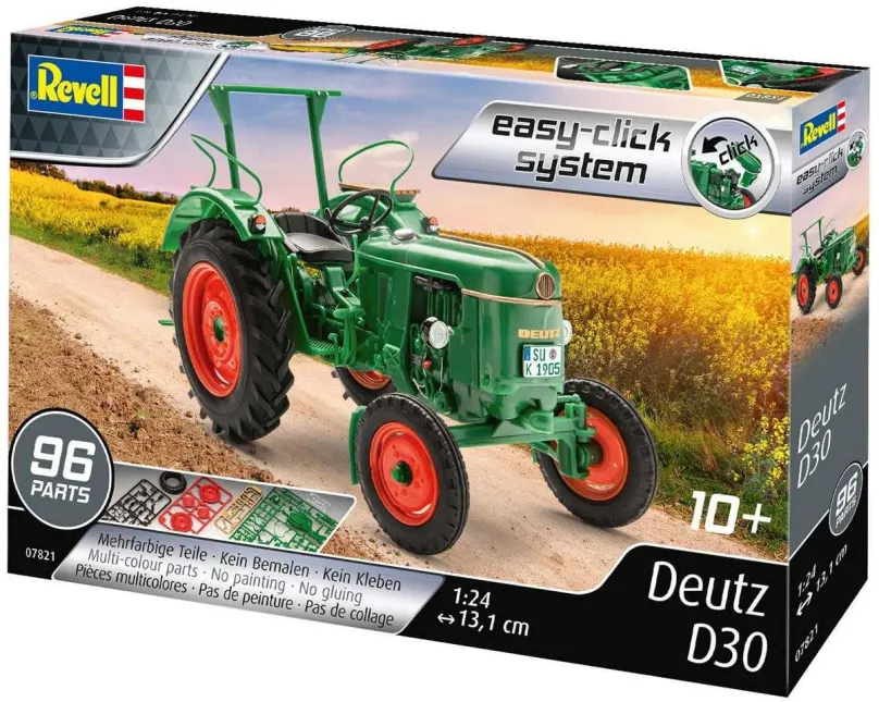 Plastikový model EasyClick traktor 07821 - Deutz D30, , typ modelu: traktor, mierka: 1:24