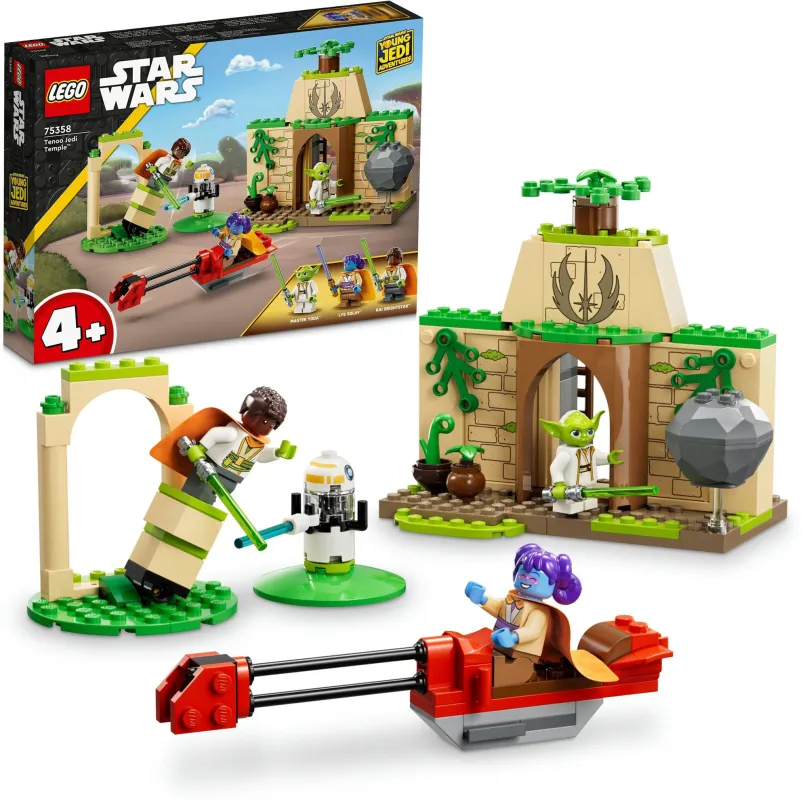 LEGO stavebnica LEGO® Star Wars™ 75358 Chrám Jediov v Tenoo