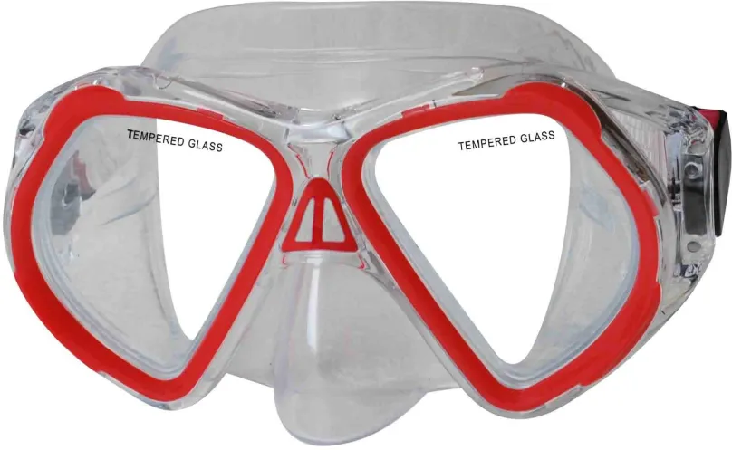 Potápačské okuliare Calter Potápačská maska ​​Junior 4250P, červená