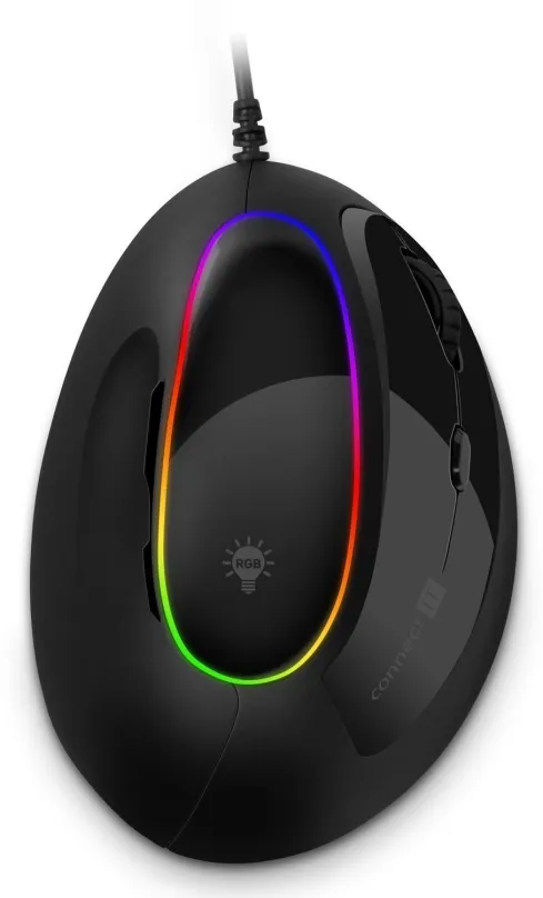 Herná myš CONNECT IT Game For Health CMO-2800-BK, black