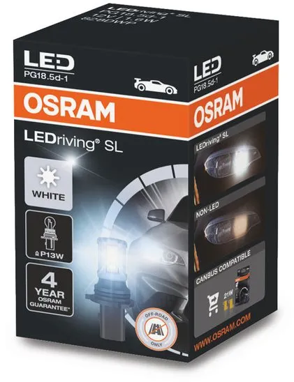 LED autožiarovka OSRAM LEDriving SL P13W Studene biela 6000K 12V