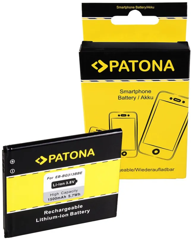 Batérie pre mobilný telefón Paton pre Samsung Galaxy V 1500mAh 3.8V Li-Ion