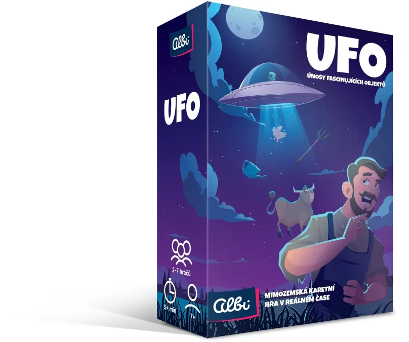 Kartová hra UFO: Únosy fascinujúcich objektov