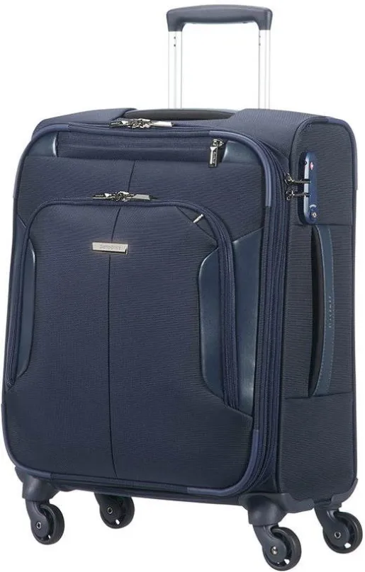 Cestovný kufor Samsonite XBR Mobile Office Spinner 55 modrá