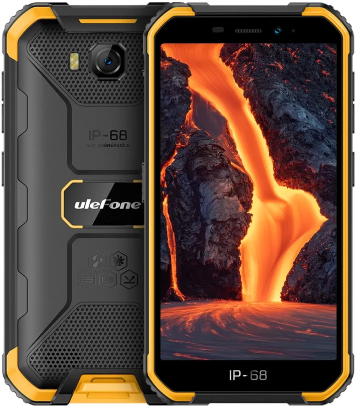 Mobilný telefón UleFone Armor X6 Pre oranžová