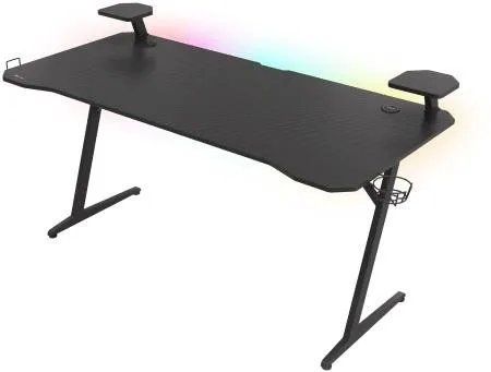Herný stôl Genesis HOLM 510 s RGB podsvietením, 160x75cm