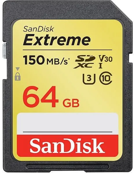 Pamäťová karta SanDisk SDXC 64GB Extreme
