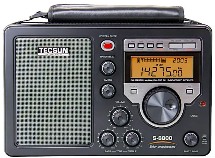 Rádiostanica Tecsun S-8800 prehľadový prijímač