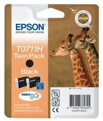 Cartridge Epson T0711H Dual Pack čierna 2ks