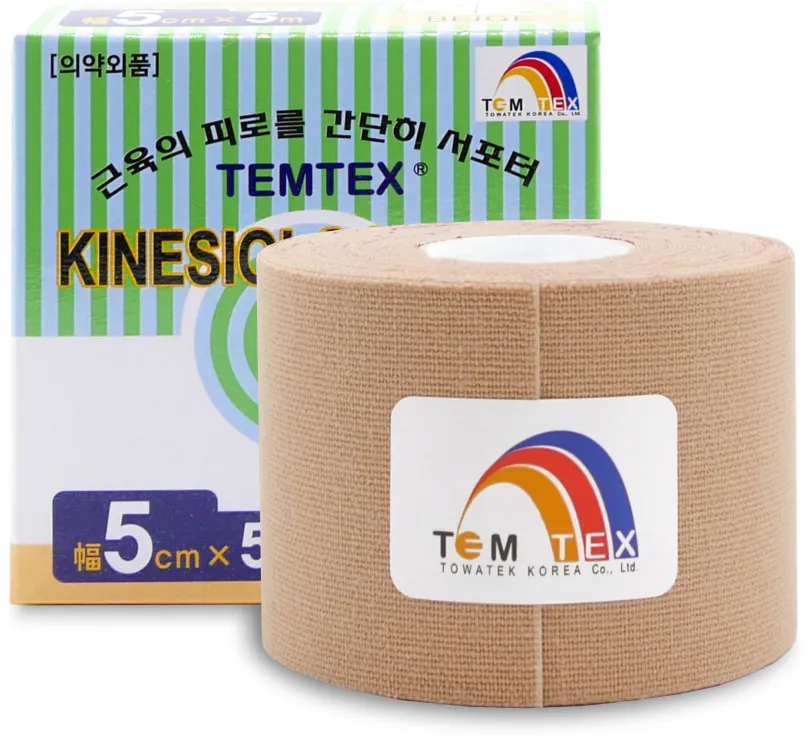 Tejp TEMTEX tape Classic béžový 5 cm