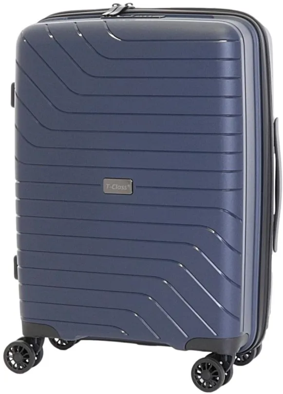 Cestovný kufor T-class 1991, veľ. M, TSA, PP, DoubleLock (tmavo modrá), 55 x 39 x 22cm