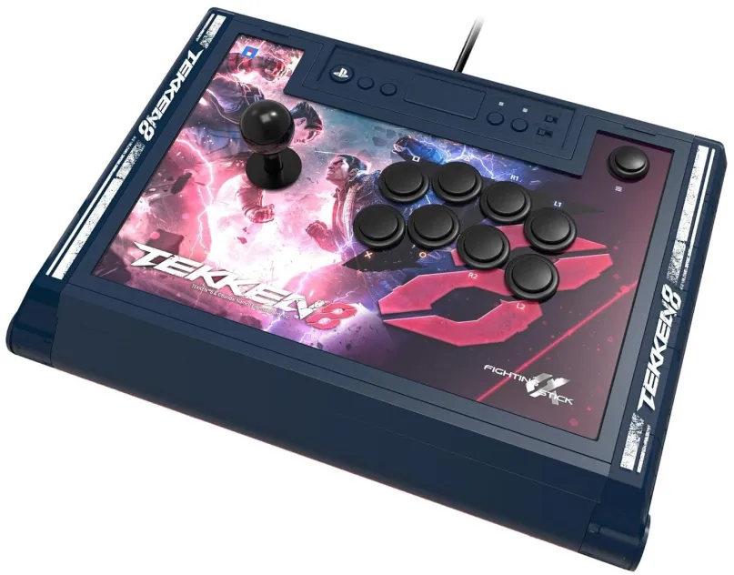 Arcade stick Hori Fighting Stick - Tekken 8 - PS5/PS4/PC, pre PC, PS5 a PS4, káblové príp.