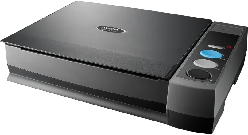 Skener Plustek OpticBook 3800L, A4, stolný a plochý skener, optické rozlíšenie 1200 x 1200